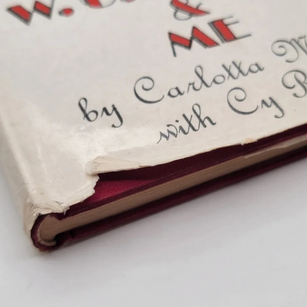 Carlotta Monti W.C. Fields & Me Hardcover 1971 Taiwan Reprint Biography Good
